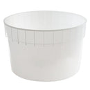 1.5 Gallon Natural HDPE Plastic Dairy Pail (FDA Approved and Freezer Safe)