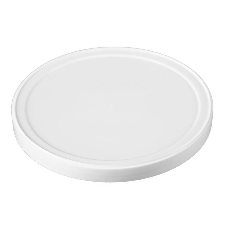 86 oz. (5 lb) White PP Plastic Tub, (L515)
