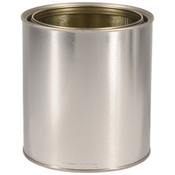 1/2 Gallon Metal Paint Cans, Unlined