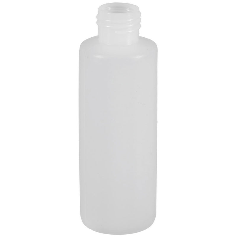 4 oz. Natural HDPE Plastic Cylinder Bottles (24-410)