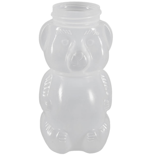 6 oz. Natural LDPE Plastic Honey Bear Bottles (38-400)