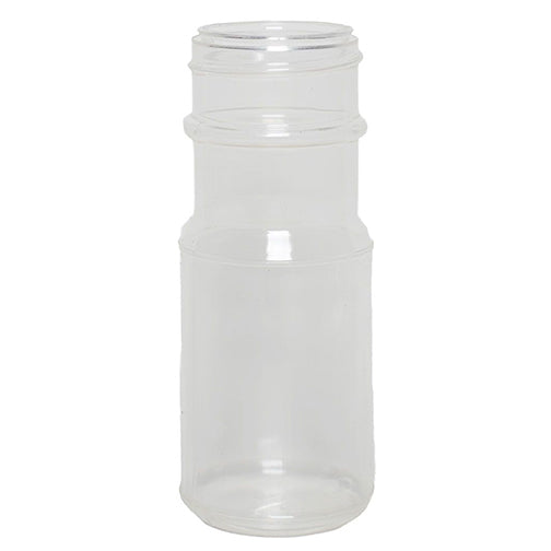4oz Clear Pet Plastic Spice Jars (Red Cap) - Clear 43-485
