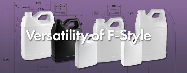 Pouring Convenience : The Versatility and Durability of F-Style Bottles