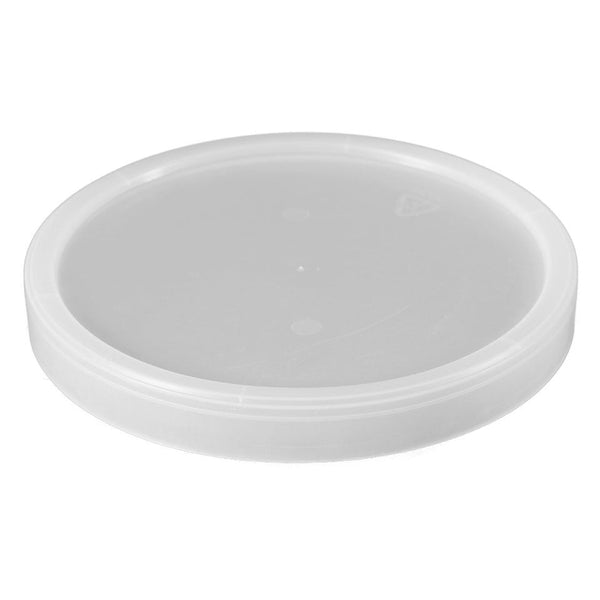 Natural LLDPE Plastic Long Skirt Tub Lids, L603