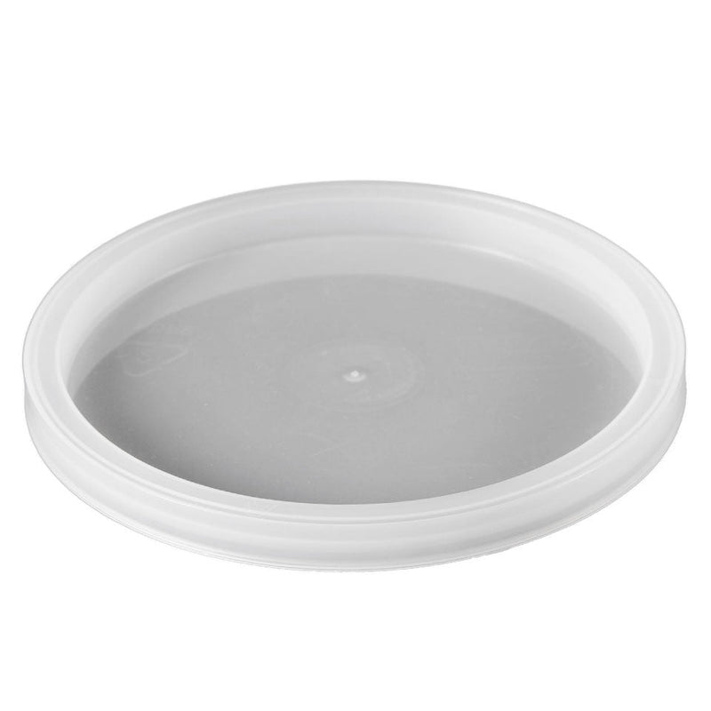 Natural LLDPE Plastic Recessed Tub Lids, L410