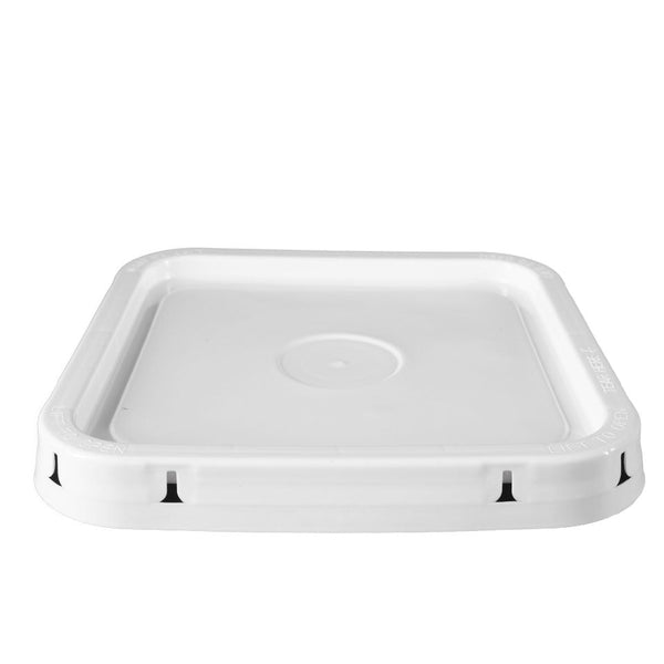 4 gal. White Tear-Tab Square Pail Lids