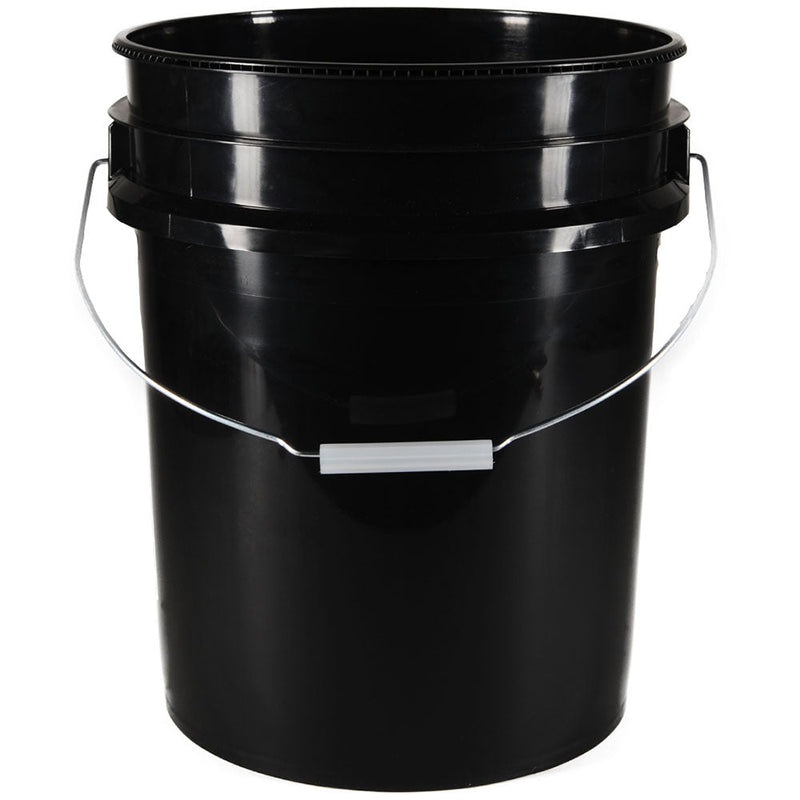 5 gal. Black HDPE Plastic Pails (90-mil)