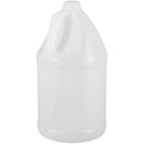 1 Gallon Natural HDPE Plastic Industrial Round Bottles (38-400)