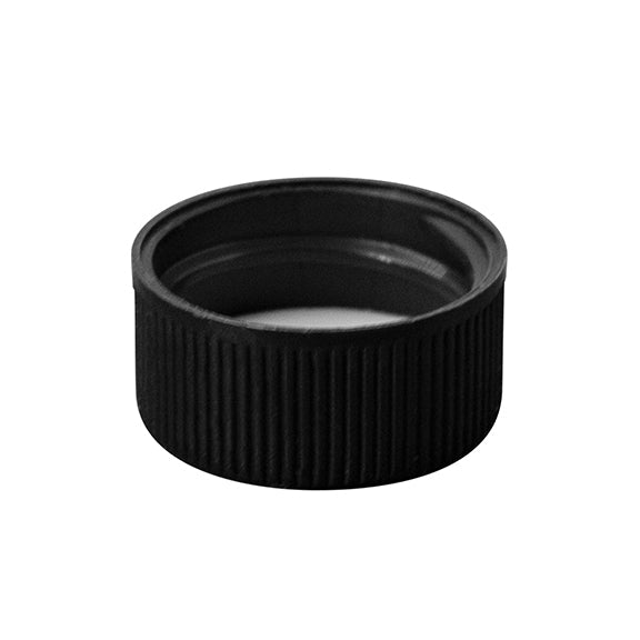 20-410 Black Polypropylene (PP) Cap, Foam (F-217) Liner