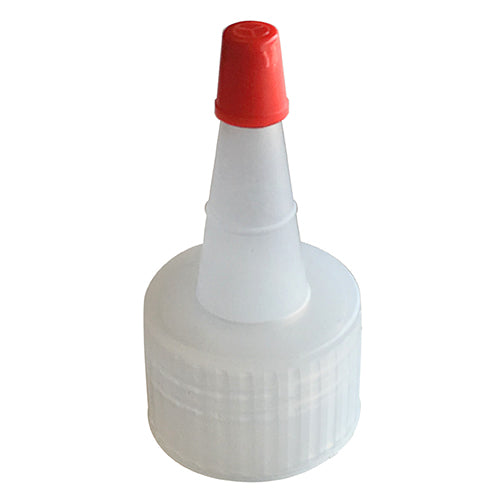 24-410 Natural Yorker Spout Caps, Red Sealer Tip