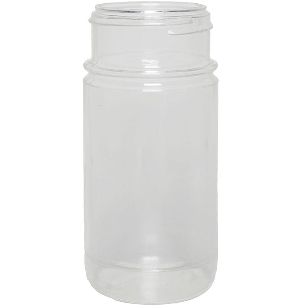 8 oz. Clear K-Resin Plastic Spice Bottles (53-485) Bottle Only