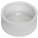 28-400 White, Ribbed Polypropylene (PP) Plastic Child Resistant (CRC) Cap (HIS Foil Liner)