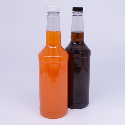 32oz Clear PET Plastic Longneck Bottle (28-400)