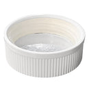 38-400 White Child Resistant Cap w/ HIS Foil Liner