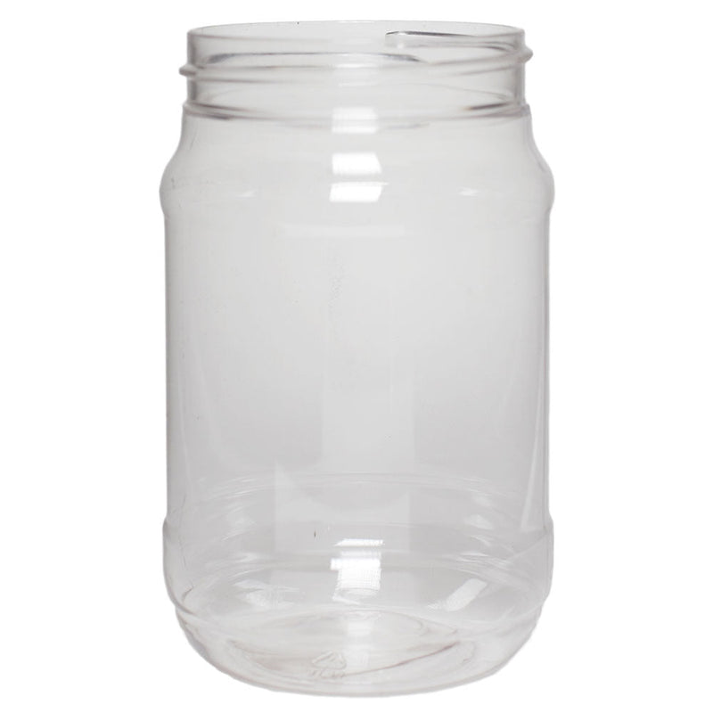 16 oz. Clear PET Plastic Jars (70G-450)