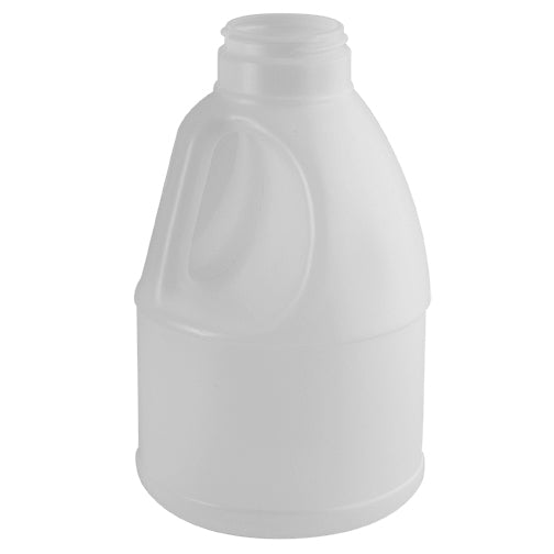 57 oz. (5 lbs. Honey) Natural HDPE Plastic Decanter, 53mm (53-400)