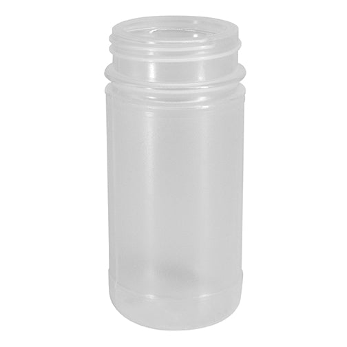 8 oz. Natural PP Plastic Spice Bottle, 53mm (53-485)