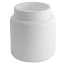 29oz (865cc) White, HDPE Plastic Packer Canister (89-400)