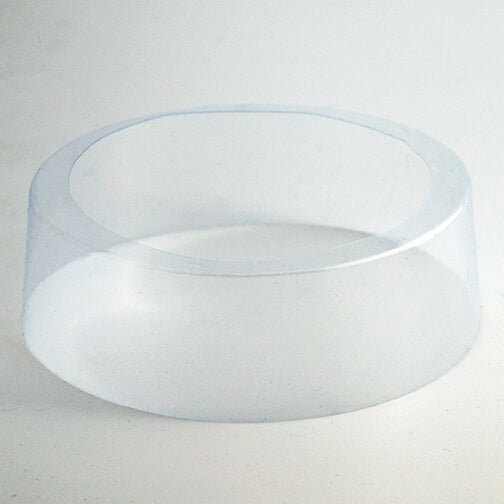 152x33+7 Clear, Preformed Round Shrink Bands (FITS 89mm and L309 Cap Size)