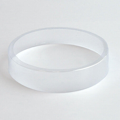 192 x 25 + 7 (mm) Clear Preformed Round Shrink Bands (Fits Lid Sizes L408 - L410)