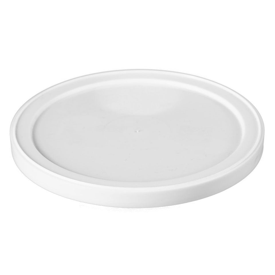 White LLDPE Plastic Tub Lids, L309 - Aaron Packaging, Inc.