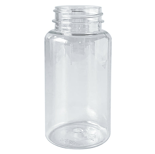 150cc Clear PET Round Packer Bottle, (38-400)