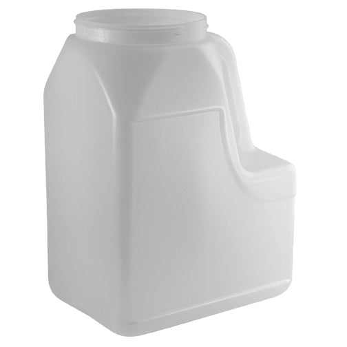 160 oz. Natural HDPE Plastic (Heavy Duty) Handleware Jar (110-400)