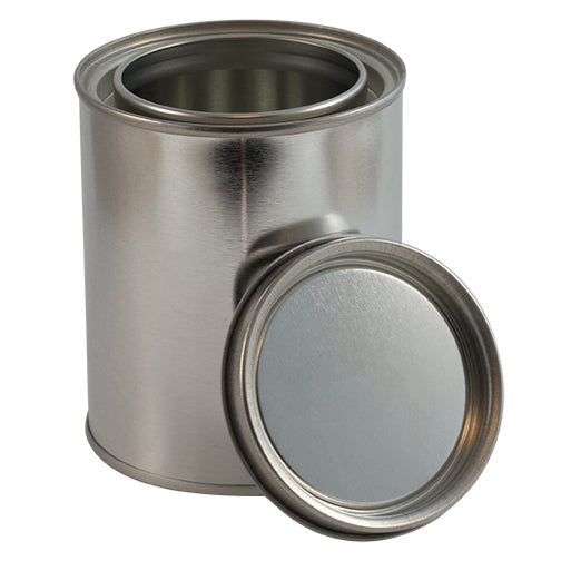 1 Pint (16 oz.) Metal Paint Cans, Unlined w/Lid