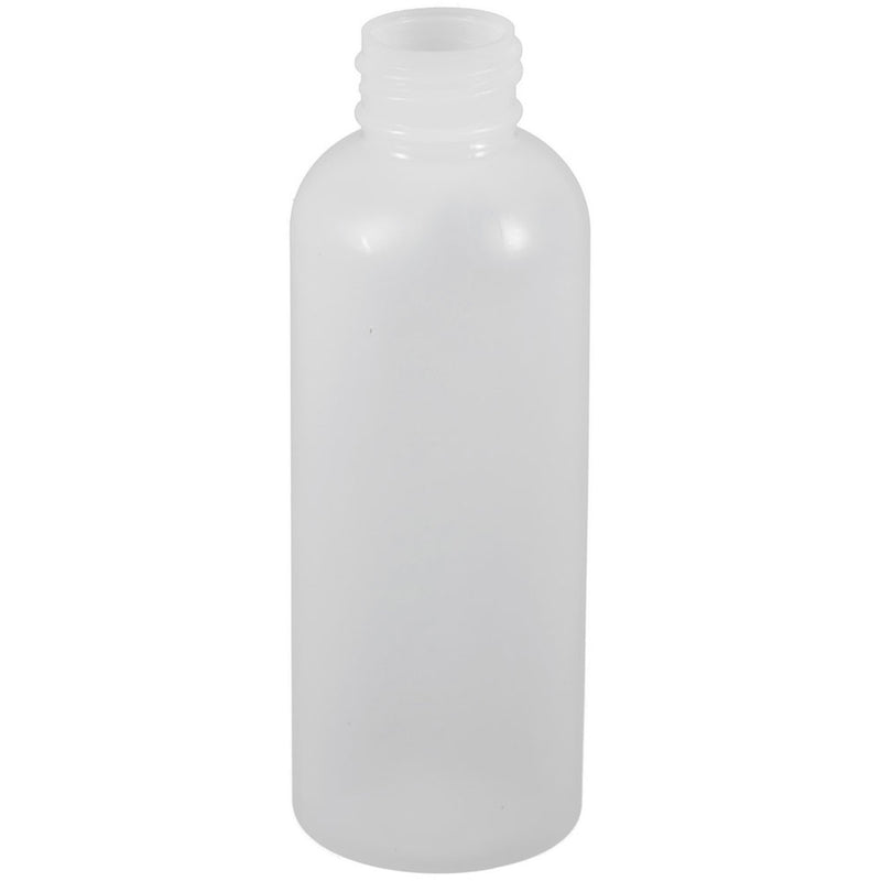 4 oz. Natural HDPE Plastic Bullet (Cosmo Round) Bottles (24-410)