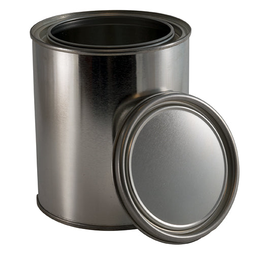 1 Quart (32 oz.) Metal Paint Cans, Unlined w/Lid