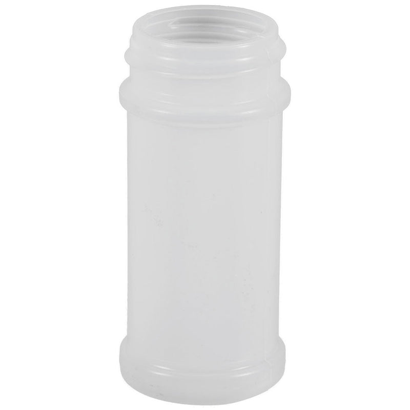 3.5 oz. Natural HDPE Plastic Spice Bottles (43-485)