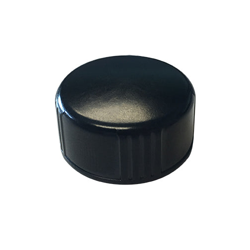 22-400 Black Phenolic Caps w/ Poly-Seal Cone Liner