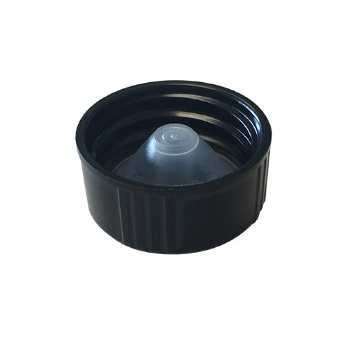 22-400 Black Phenolic Caps w/ Poly-Seal Cone Liner (Inside)