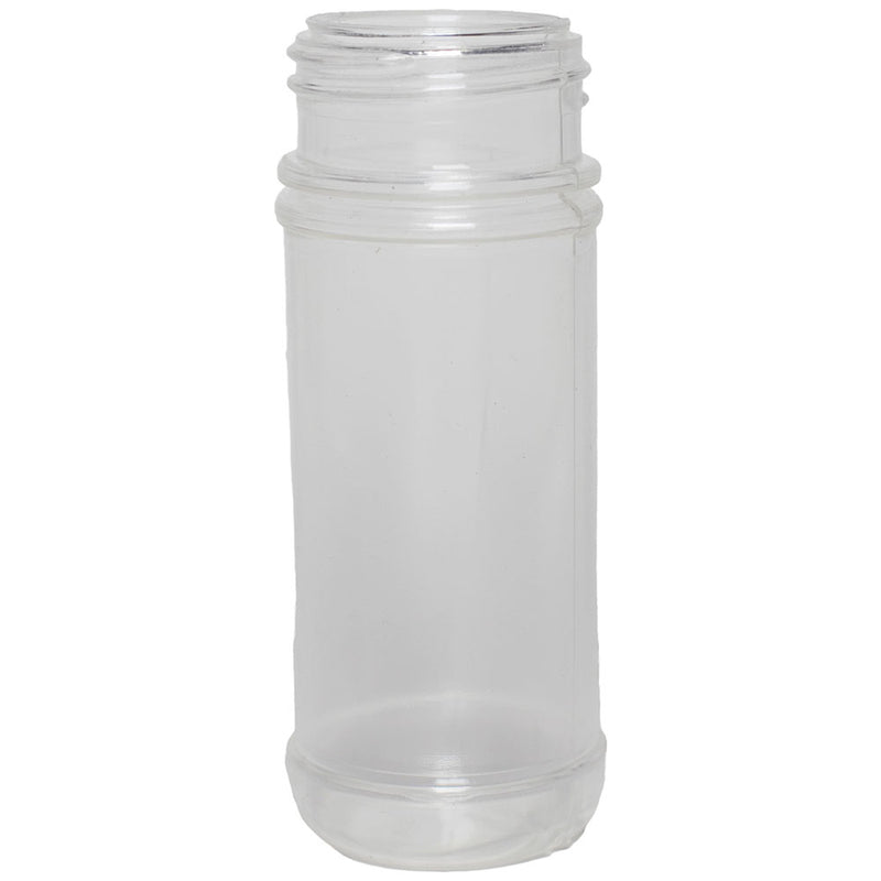 4 oz. Clear K-Resin Plastic Spice Bottles (43-485)