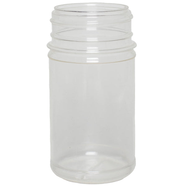 16 oz. Clear PET Plastic Oblong Spice Jar, 53mm 53-485