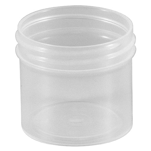 2 oz. Natural PP Plastic Jar (53-400)