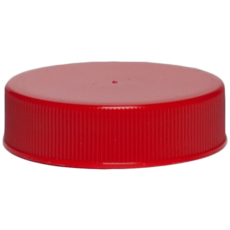 38-400 Red Ribbed Caps w/ F-217 Sureseal Foam Liner