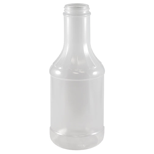 21 oz. Natural PP Plastic Fluted Dressing Bottles (38-400)