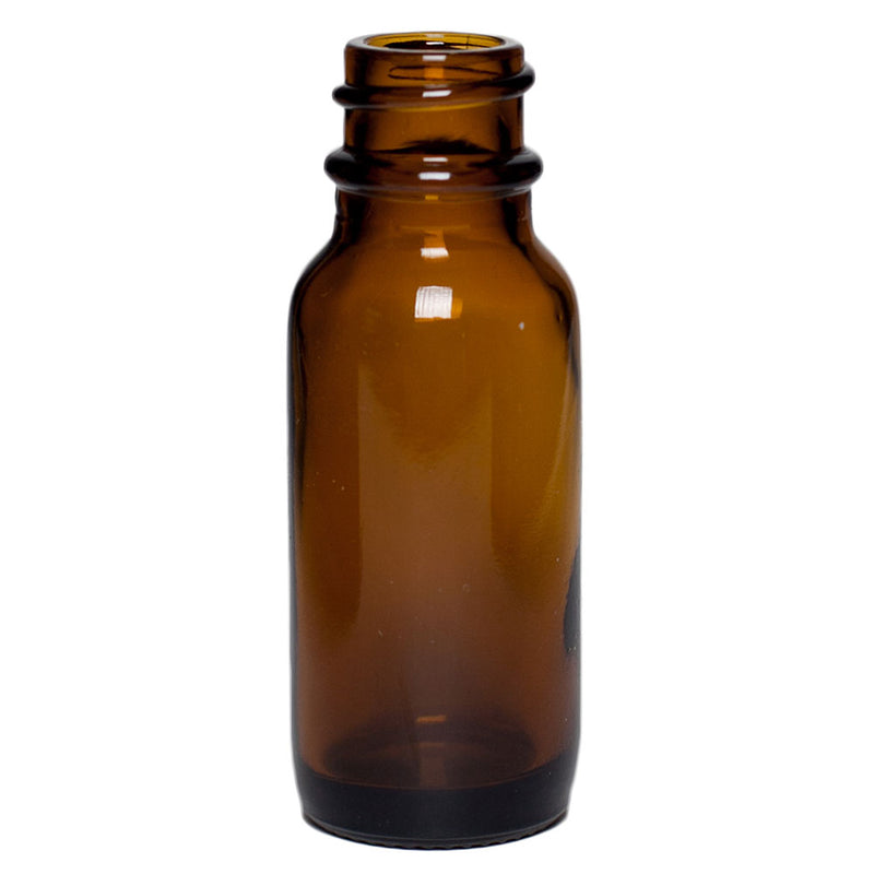 .5 oz. Amber Glass Boston Round Bottles (18-400)