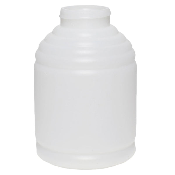 12 oz. Natural HDPE Skep Plastic Honey Bottles (38-400)