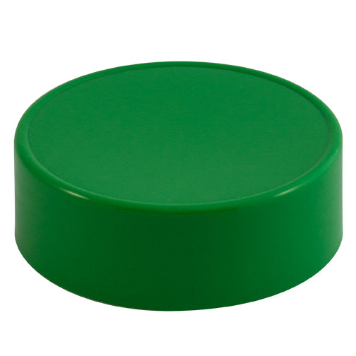63mm (63-485) Green Polypropylene Plastic (PP) Spice Caps (Unlined)