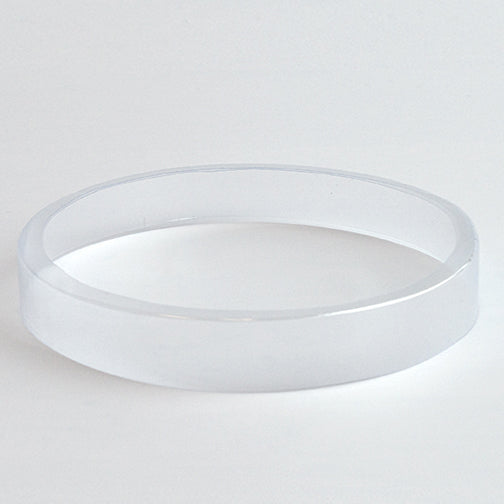 260 x 25 + 7 (mm) Clear Preformed Round Shrink Bands (Fits Lid Size L603)