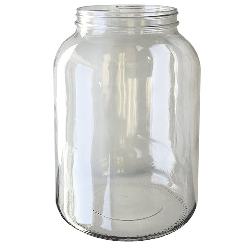 128 oz (1 Gallon) Wide-Mouth Round Glass Jar (110-400)