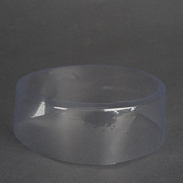 185 x 40 + 7 (mm), Non Perforated, Clear Preformed Shrink Bands (Fits Cap Size 110mm)