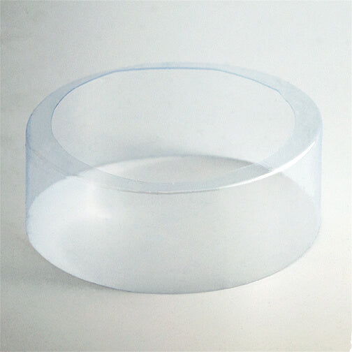 140 x 35 + 5 (mm) Clear Preformed Round Shrink Bands (Fits Cap Sizes 82mm - 83mm)