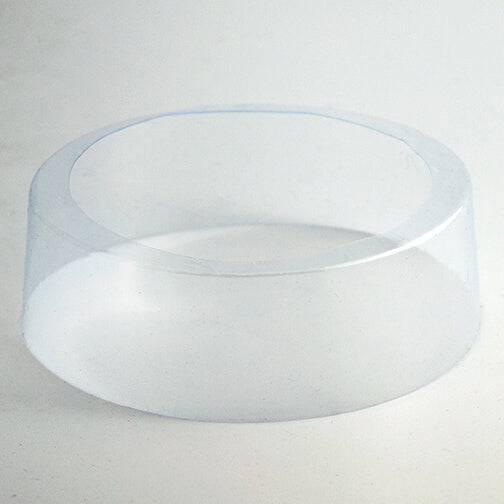 152 x 33 + 7 (mm) Non Perforated, Clear Preformed Round Shrink Bands (Fits Cap & Lid Sizes 89mm & L309)